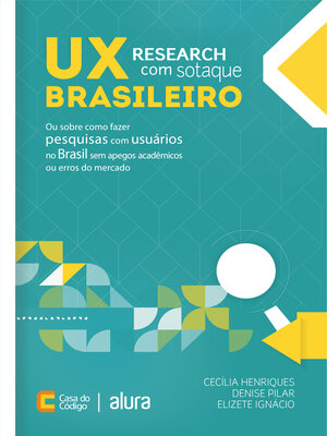 cover image of UX Research com sotaque brasileiro